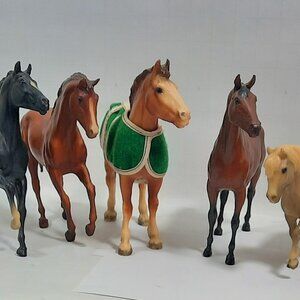 Lot Of 5 Vintage Breyer Molding Co Horses